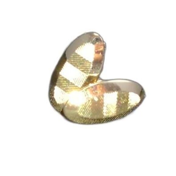 Vintage Shield's Gold Tone Oval Cufflinks 1"X1/2" - Picture 6 of 6